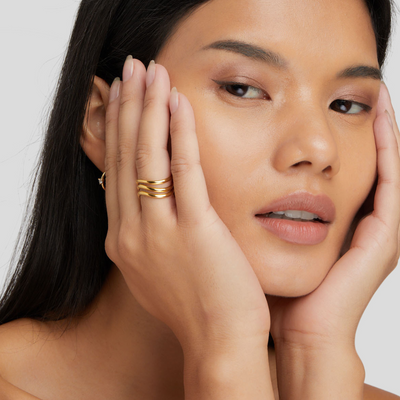Anel para mulher em ouro – Carina