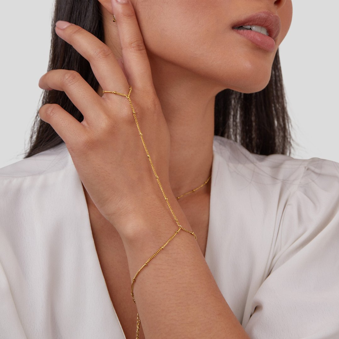 Pulseira para mulher em ouro – Lídia