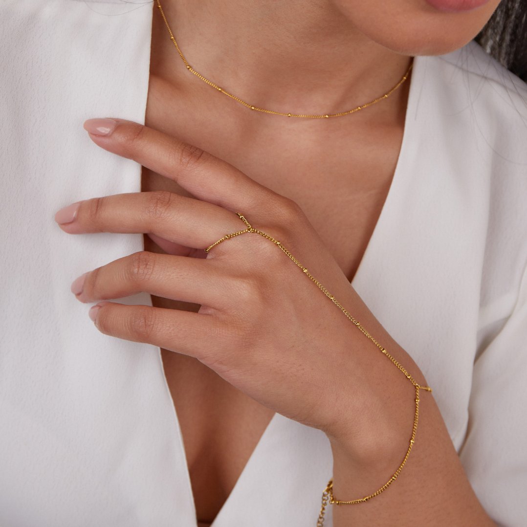 Pulseira para mulher em ouro – Lídia