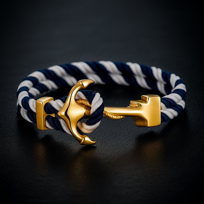 Pulseira com corda Âncora