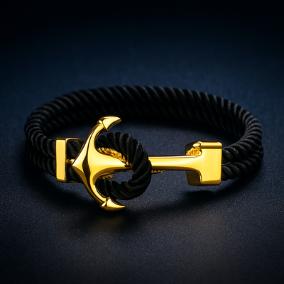 Pulseira com corda Âncora