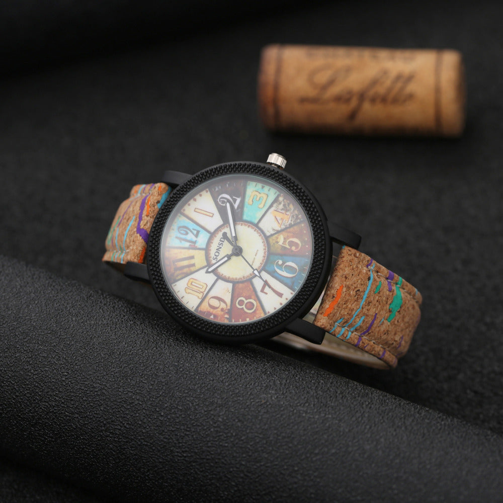 Relógio de quartzo vintage para mulher - Selva