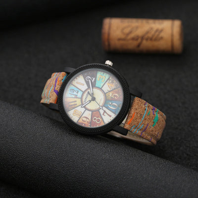 Relógio de quartzo vintage para mulher - Selva