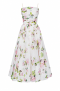 Romantisches Midikleid für Frauen mit Blumenmuster - Elira