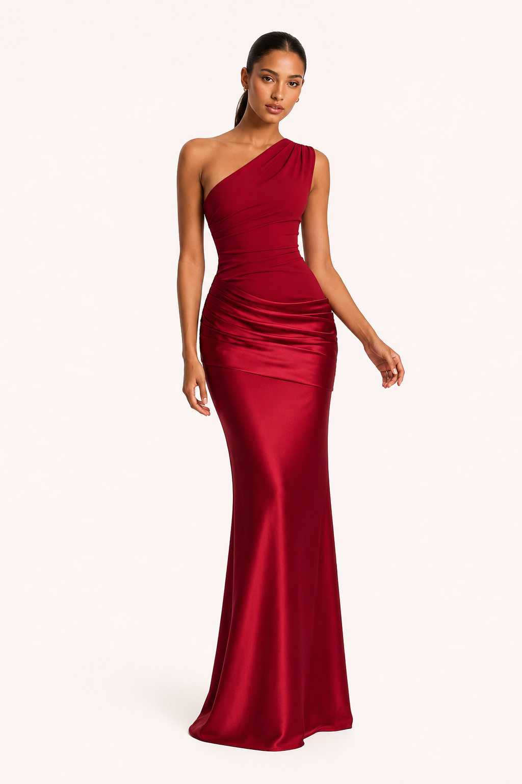 Langes Gala-Kleid für Damen elegant und schmal geschnitten - Selena