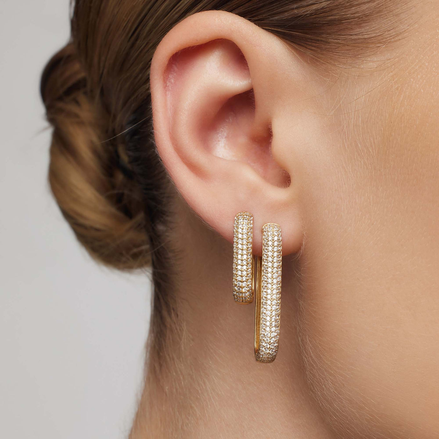 Argolas Icon Pave - Genoveva