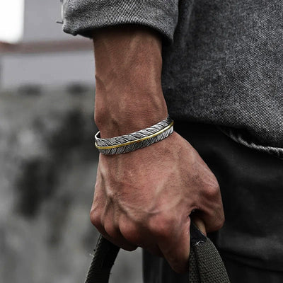 Pulseira de penas do tesouro norueguês