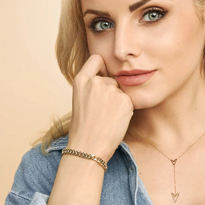 Pulseira cubana com dono - Lavinia