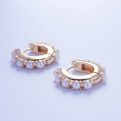 Brincos Pearly Embrace - Selene