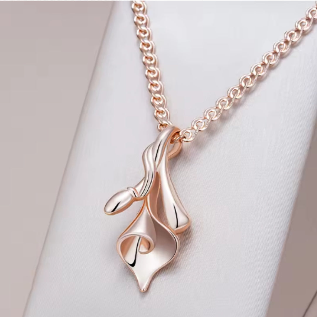 Colar irregular em ouro elegante - Lunae