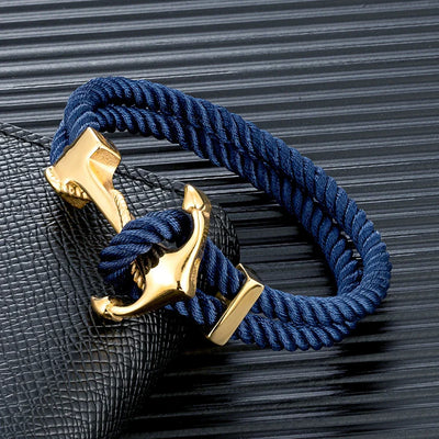 Pulseira com corda Âncora