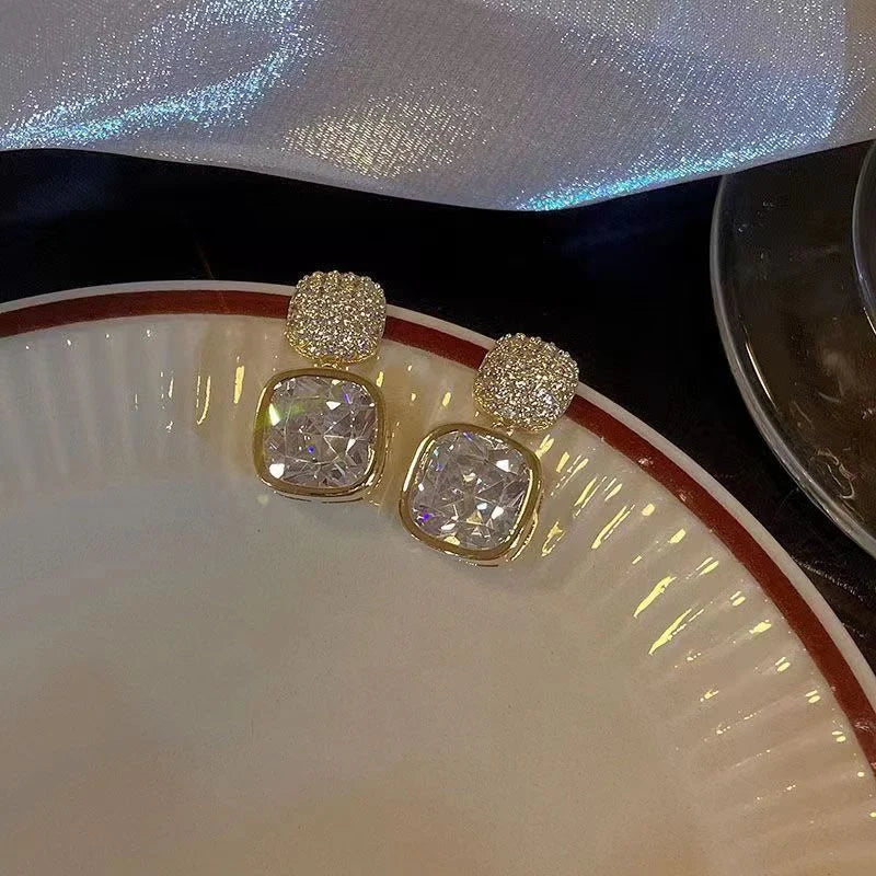 Cubos de Cristal Brincos - Irene