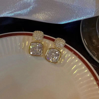 Cubos de Cristal Brincos - Irene