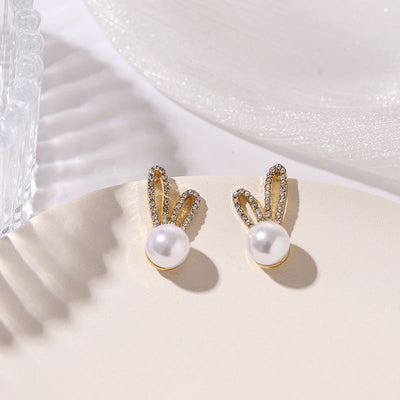 Coelhinha Brincos Pearls - Flavia