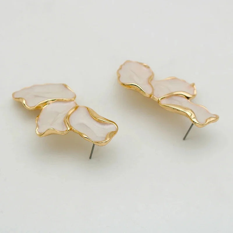 Brincos Ethereal Petals - Rosaline