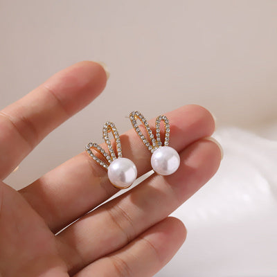 Coelhinha Brincos Pearls - Flavia