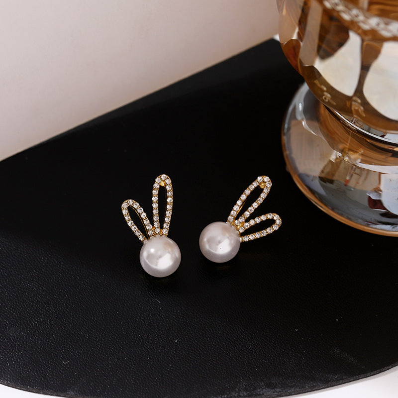 Coelhinha Brincos Pearls - Flavia