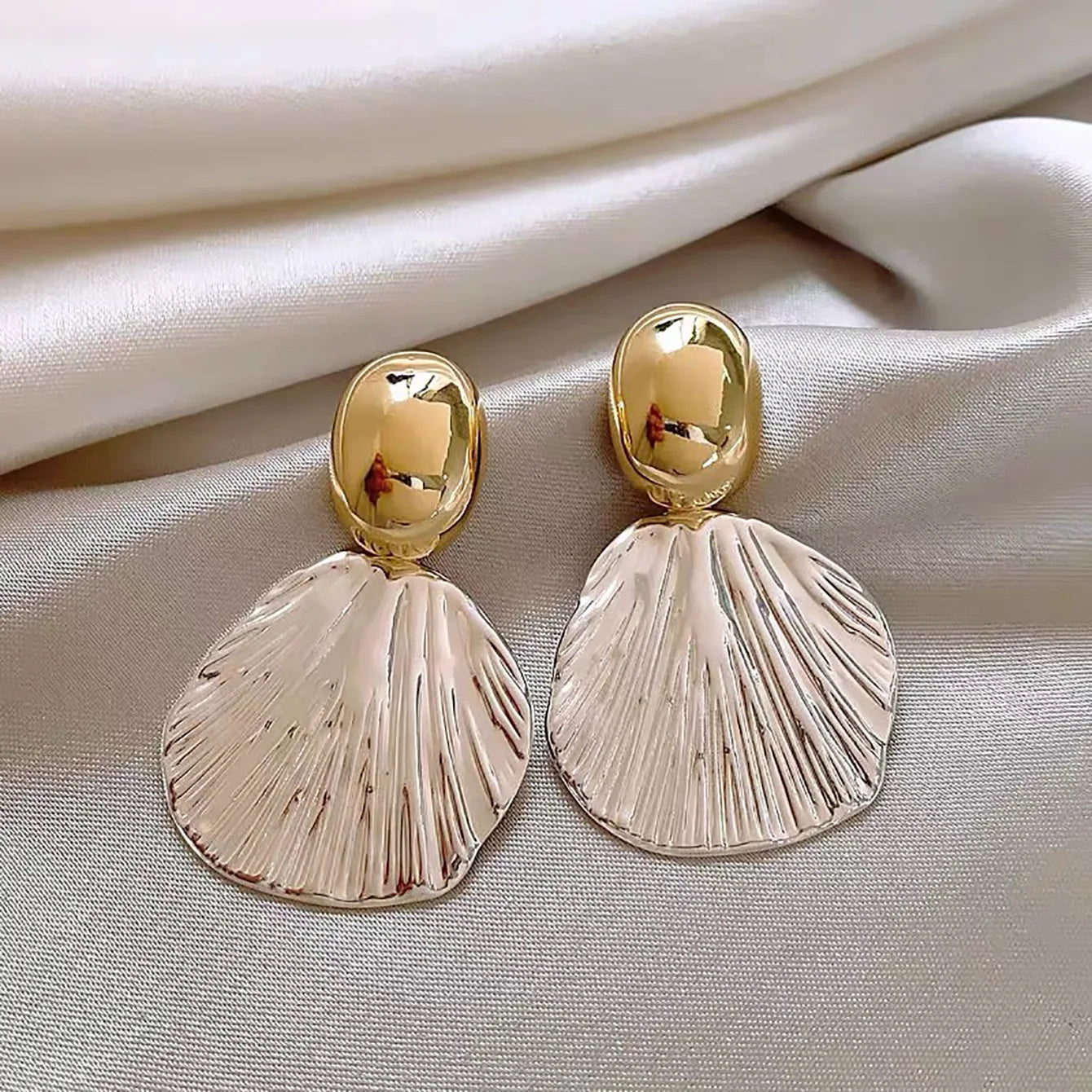 Brincos Duo Clamshell - Zara