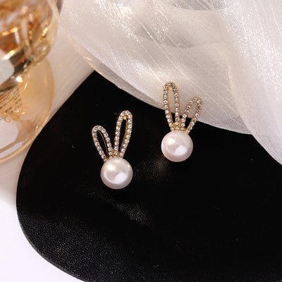 Coelhinha Brincos Pearls - Flavia