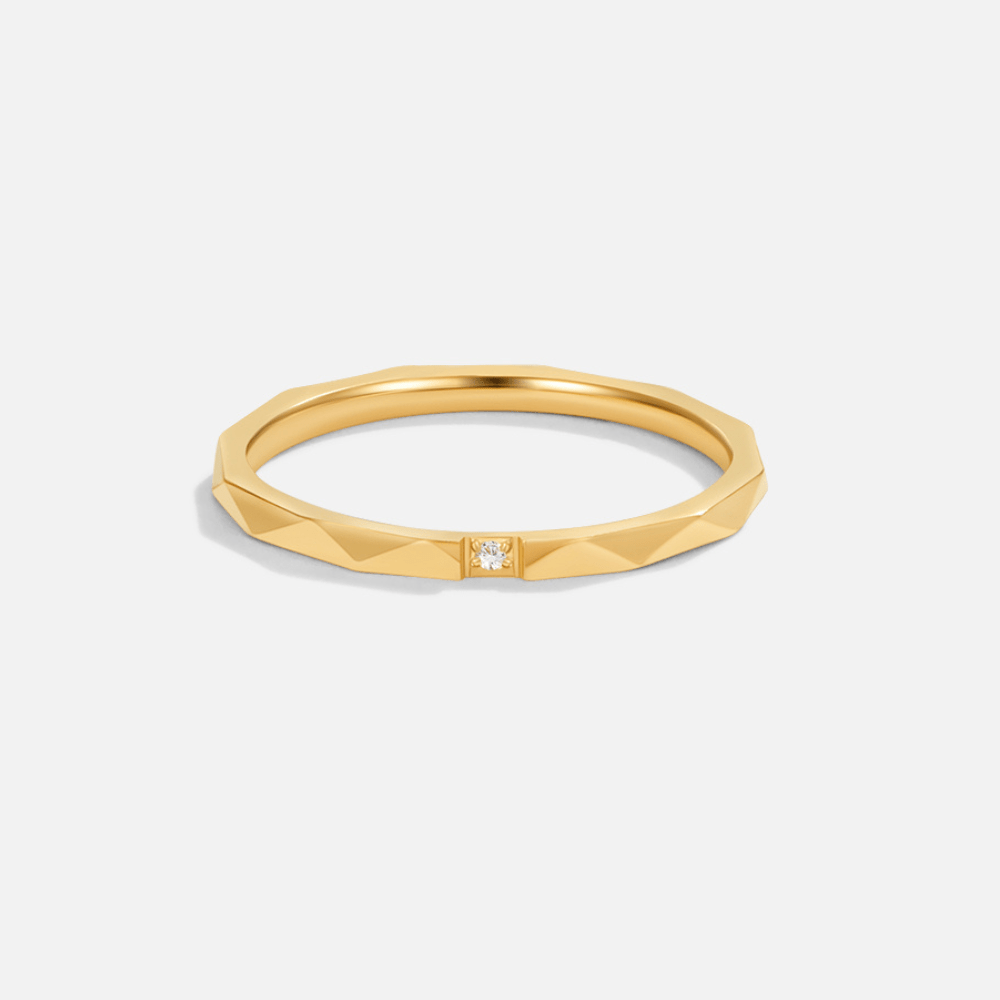 Anel para mulher em ouro – Clara