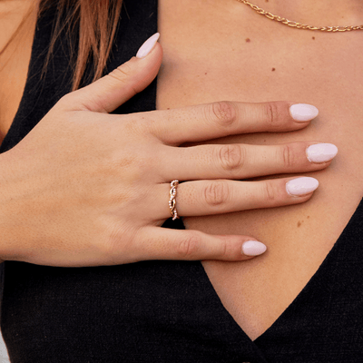 Anel para mulher com pérola – Adélia