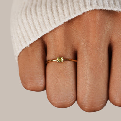 Anel para mulher em ouro – Umbelina