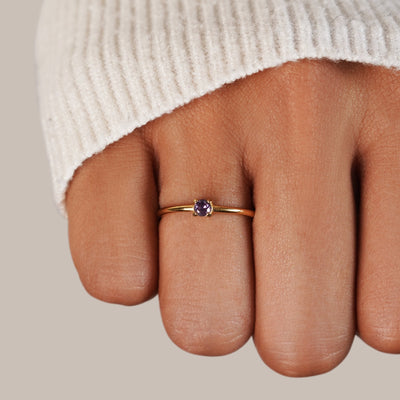 Anel para mulher em ouro – Umbelina