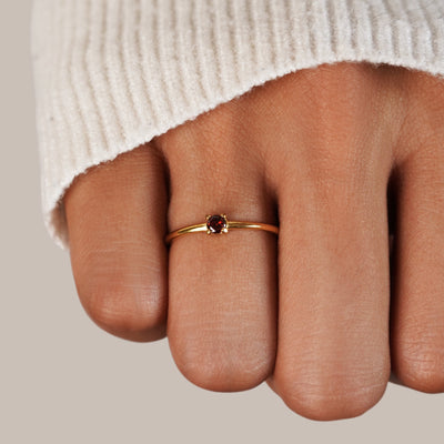 Anel para mulher em ouro – Umbelina