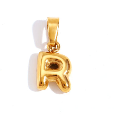 Colar sofisticado com letras em forma de bolha - Phaedra