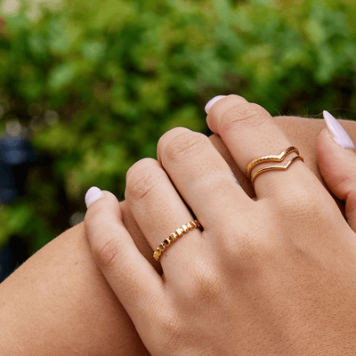 Anel para mulher em ouro – Wilma