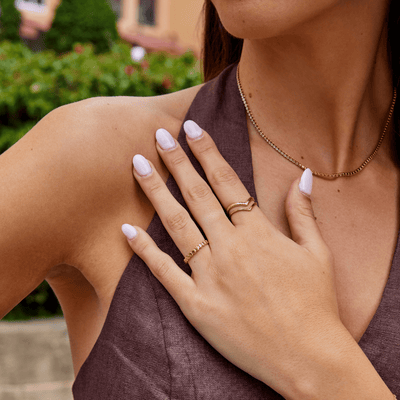 Anel para mulher em ouro – Wilma