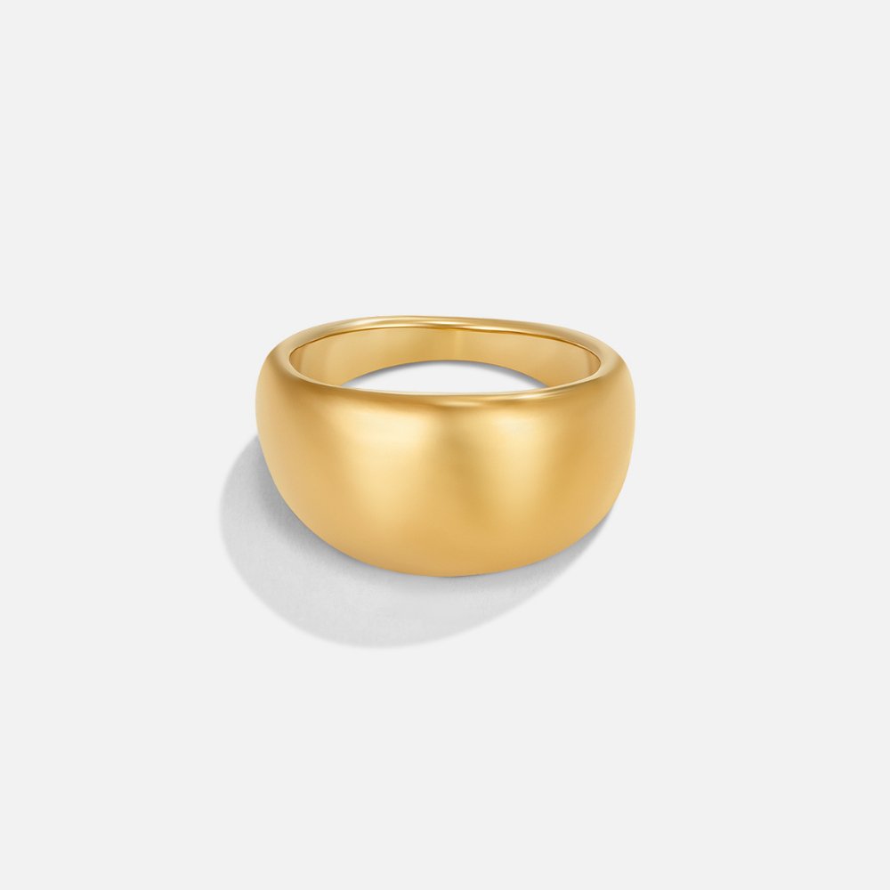 Anel para mulher design robusto em ouro – Vanessa