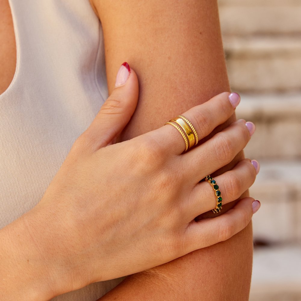 Anel para mulher em ouro – Chiara