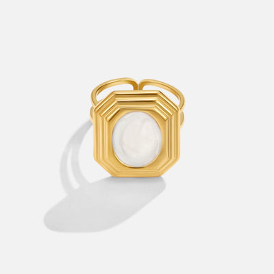 Anel para mulher estilo vintage em ouro – Livia