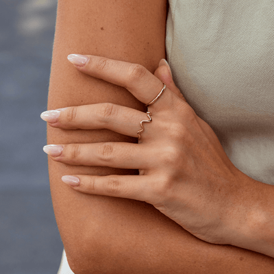 Anel para mulher em ouro – Graça
