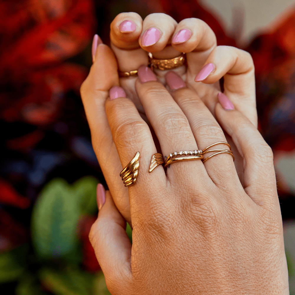 Anel para mulher em ouro – Irene