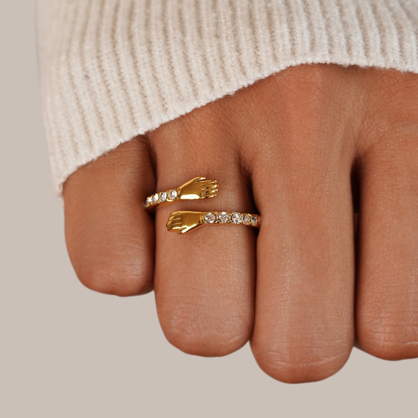 Anel para mulher em ouro – Ursula