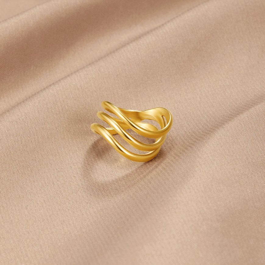 Anel para mulher em ouro – Carina