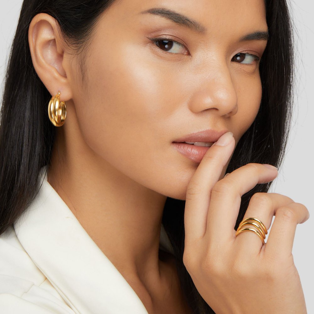 Anel para mulher em ouro – Carina
