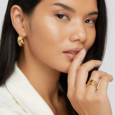 Anel para mulher em ouro – Carina