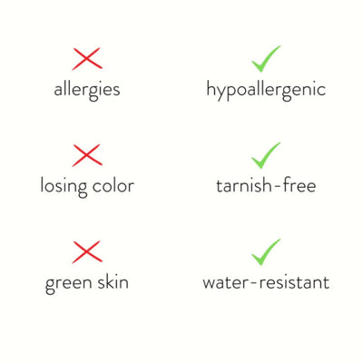 Pulseira com contas naturais e corrente fina - Xylia