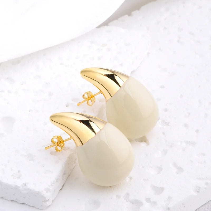 Luxuosos Brincos Teardrop - Sara