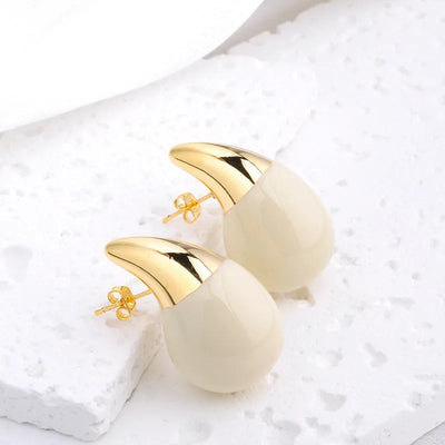 Luxuosos Brincos Teardrop - Sara