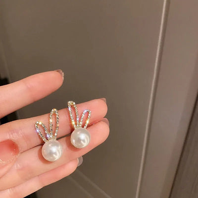 Coelhinha Brincos Pearls - Flavia