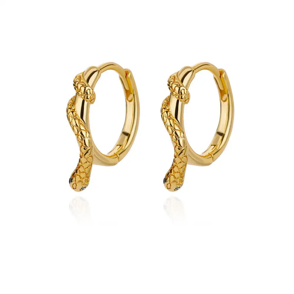 Brincos de ouro com fitas - Katia
