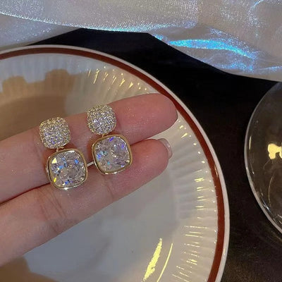 Cubos de Cristal Brincos - Irene