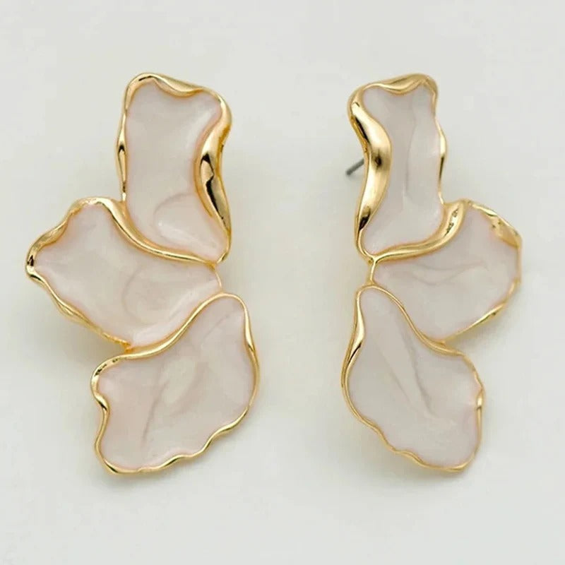 Brincos Ethereal Petals - Rosaline
