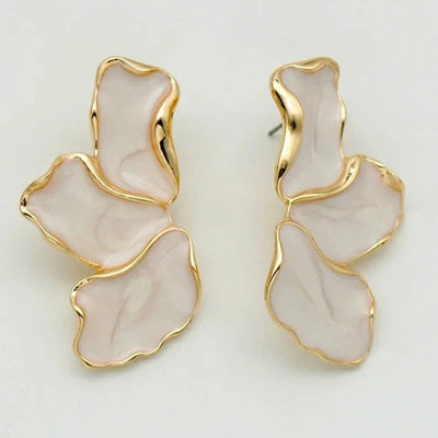 Brincos Ethereal Petals - Rosaline