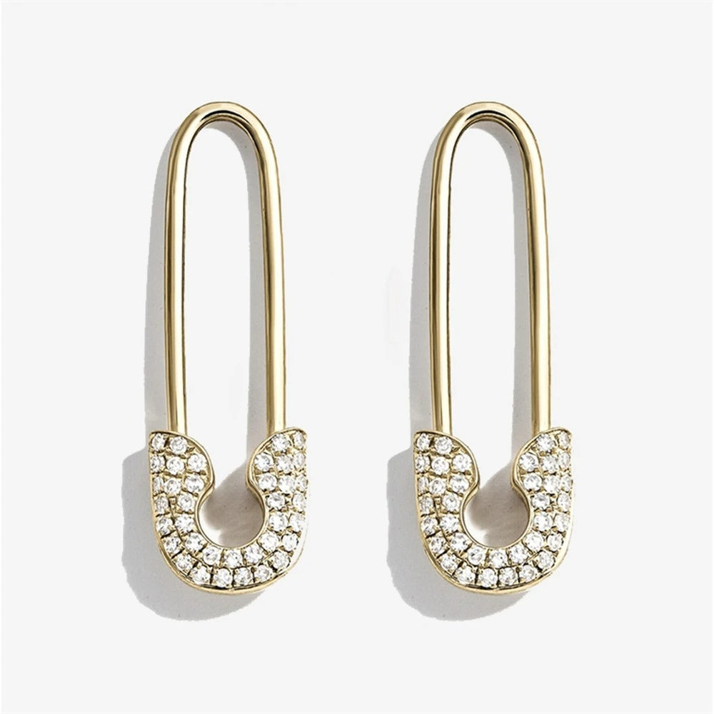 Brincos Gotas de Cristal - Martina
