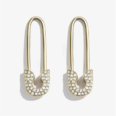 Brincos Gotas de Cristal - Martina